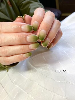 クーラ(CURA)/グラデーションネイル☆