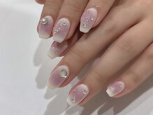 エイト アイラッシュアンドネイル 大宮店(eight)/パープルチークネイル