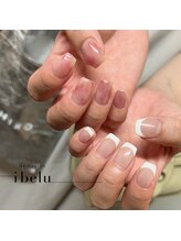 イベル(ibelu)/ニュアンス　フレンチネイル