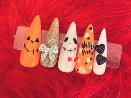 ハロウィンネイル