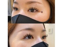 目の形やお悩みに合わせ、エクステ掛け合わせ、試付け出来ます♪