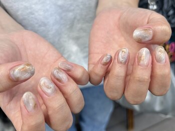 ネイルアルケー(Nail ARCHE)/ぷっくりインクニュアンス