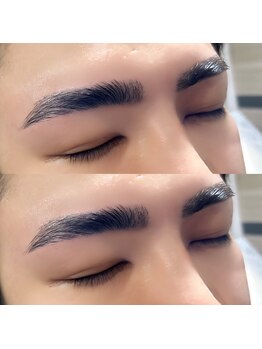 ルナアイラッシュ 池袋店(Luna eyelash)の写真/【大人気☆ハリウッドブロウリフト】眉パーマ+眉WAX+仕上げメイク付き！眉のお悩みを解決できるメニュー