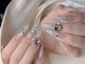 ◇hand◇★オフ無料★チップ長さ出し10本＋持込みデザイン  ￥13000→￥11000