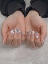 桜ホログラムネイル