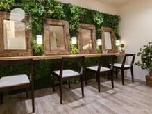 シルエット 錦糸町マルイ店(silhouette)の雰囲気（施術後に使えるメイクスペースがあります♪[アイブロウ/LED]）