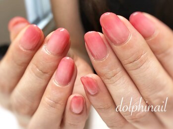 ドルフィネイル/上品グラデーション