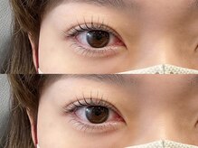 ミライ トータルビューティーサロン(mirai)/パーマ×下エクステで目幅UP★