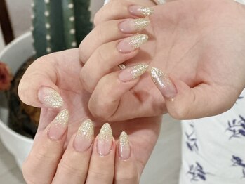 ラメグラデーション