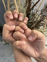 プルメリアドット(Plumeria.)/フレンチネイル