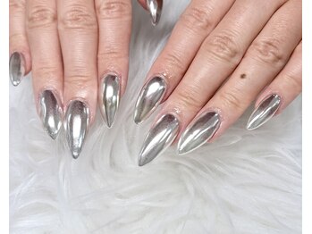 エイト ネイル 渋谷駅前店(eight nail)/シルバーミラー