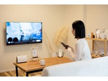 ヴィレッツ 古町(22+2 V1Let,s)の雰囲気（待ち合いにTVがございます。お連れ様もゆっくりお待ち頂けます。）
