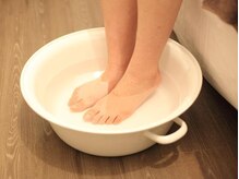 フットブルー 横濱元町店/施術の流れ【4.フットバス】