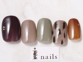 ダークアニマルネイル￥6500