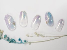 凸凹シェルネイル