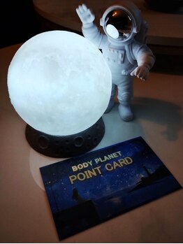 ボディ プラネット(BODY PLANET)/月と宇宙飛行士