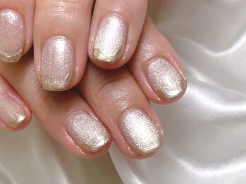 ブルヴェール(Bleu vert)/マグネット×ミラーフレンチ