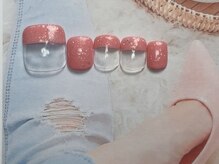 シエル ネイルズ(CIEL NAILS)/ 9月 フット 定額アート2