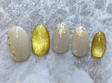 マイフェアレディ 今池(MyFairLady)/春に人気のイエローラメ【定額】