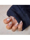 囲みネイル/ブルーネイル