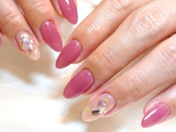 ネイルマジック 仙台一番町店(NAIL MAJIC)/ニュアンスシェルネイル☆オ-ダ-