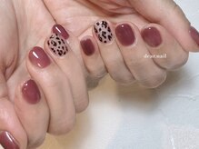 ディアネイル(dear.nail)/ヒョウ柄ネイル★