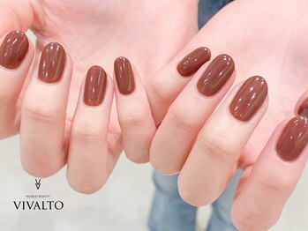 ワールド ビューティ ヴィヴァルト 宝塚店(WORLD BEAUTY VIVALTO)/ワンカラー/シンプルネイル