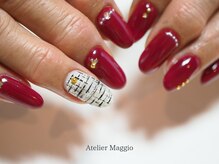 アトリエマッジョ(Atelier Maggio)/ツイードネイル