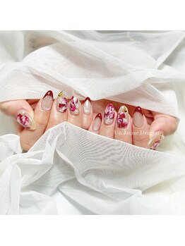 アン ジョーヌドラゴ/【自爪ネイル】アートネイル