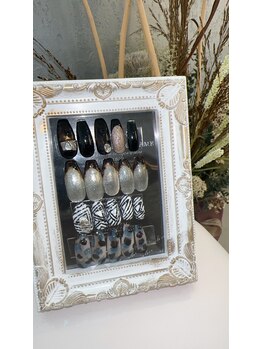 プルメリアドット(Plumeria.)/秋ネイルディスプレイ