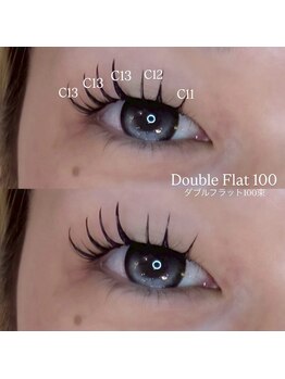 アヤネイルズ アンド アイラッシュ(AYA NAILZ.＆Eyelash)/ダブルフラット80束