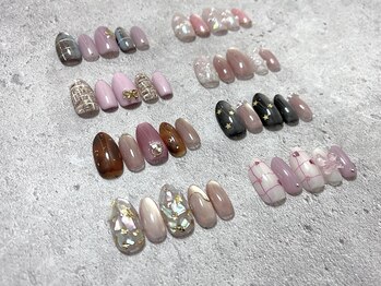 アズールネイル(AZUL nail)の写真/≪ご新規様様・1カ月以内来店の方オフ無料≫【定額★￥8,000】季節・ライフスタイルに合わせた旬な指先に！