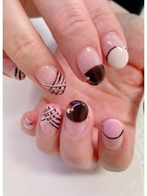 ネイルサロン ティアラリュクス 市川北口店(Tiara Luxe)/チョコネイル