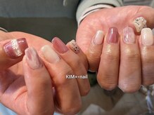 ケイアイエムネイル(KIM nail)/ぷっくりフラワーネイル