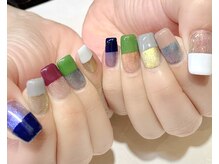 ウカ ひばりが丘(UKA)/バイカラーネイル