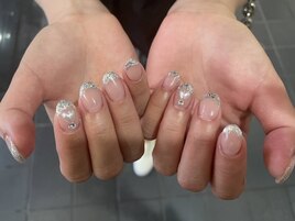 シルバーガラスフレンチ