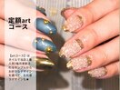 イチ押しフラッシュアートネイル