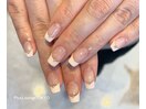 桜ピンクフレンチネイル♪[原宿]