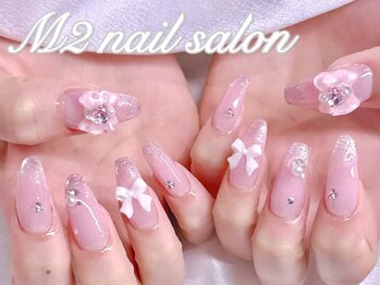 エムズ ネイルサロン(M2)/ピンクリボンネイル