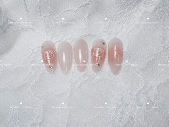 ワンホンシンプルネイル