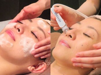 ビアラ(美ala)の写真/毛穴の黒ずみ・角栓洗浄【ナノバブル毛穴洗浄★60分￥4980】超微細泡×水流ジェットで毛穴の奥までスッキリ