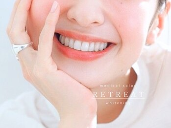 リトリート(Retreat)の写真/歯に優しく、しっかり白く!「しみるから無理」と諦めていた方こそ受けて欲しい◆本格ホワイトニング◆