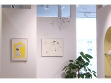 スパイラルネイルサロン 高輪店の雰囲気(現在は加藤千歳さんの作品やモビールを展示販売しています)