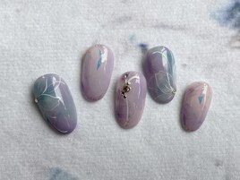 パープルフラワー