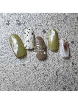 ネイルサロンクリアヴィラ(nail salon clear villa)/trend designコース¥8990