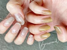 ボネール(nail ＆ eyelash Bounail)/ニュアンス　ケア付　パラジェル