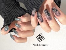 ネイル エミュスト(Nail Emuest)/クロムネイル/もやもやネイルmai