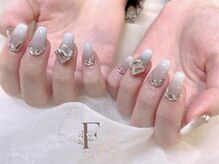 フルゥ エビス(fl EBISU.)/グラデーション/ワンホンネイル