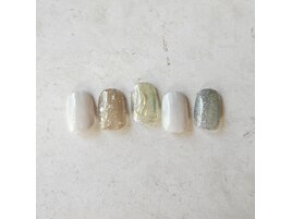 つぶつぶニュアンスネイル