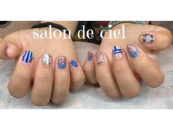 サロン ド シエル(Salon de ciel)/アカザ♪ネイル